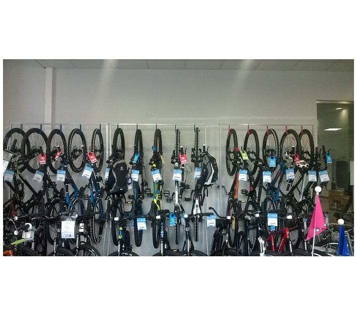 Стойка для хранения велосипедов на складе