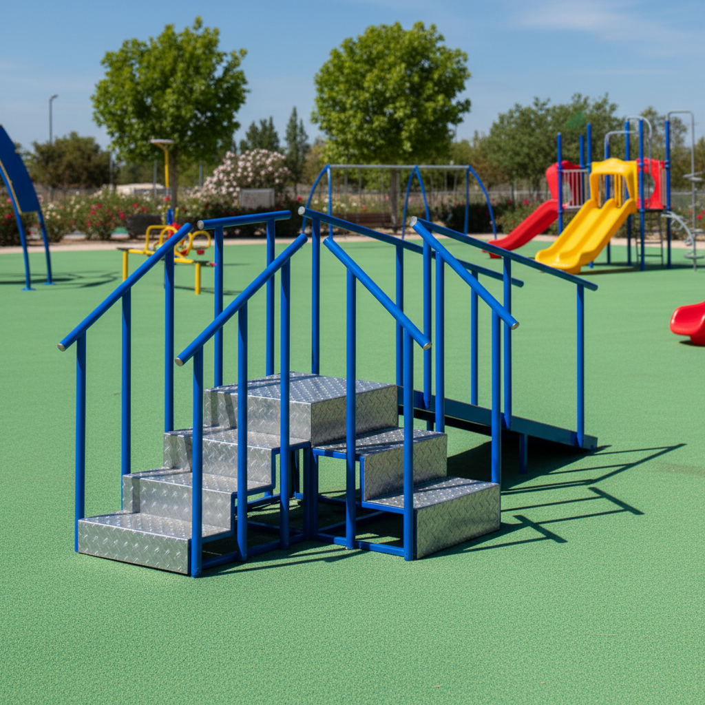 Горка реабилитационная с пандусом