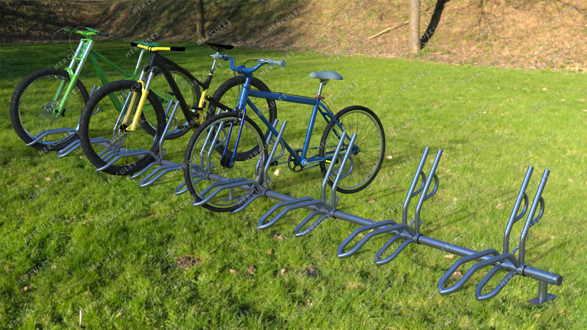 Велопарковка Сочи с функцией выкатывания