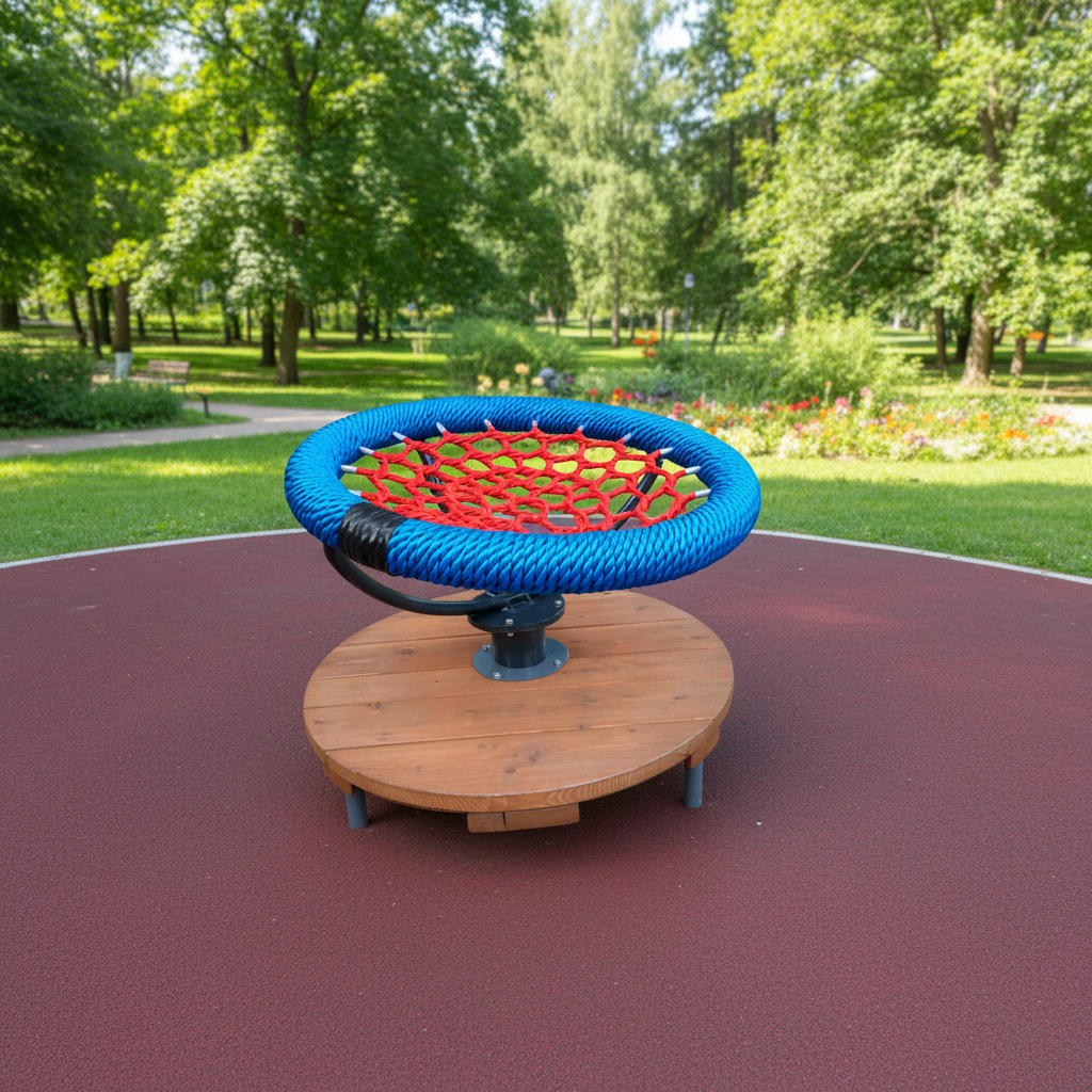 Карусель Гнездо на платформе