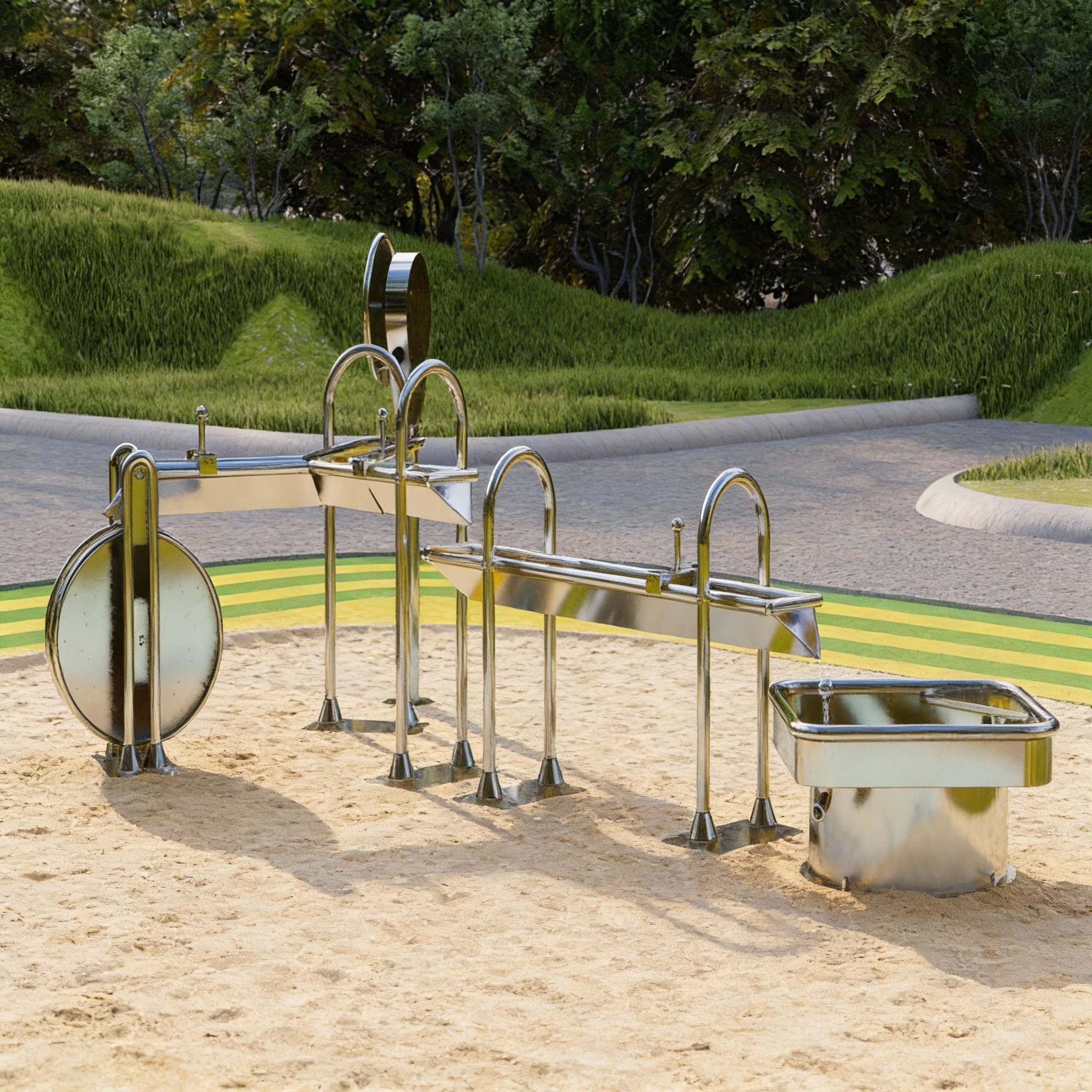 Детская площадка для игр с песком и водой Маноа