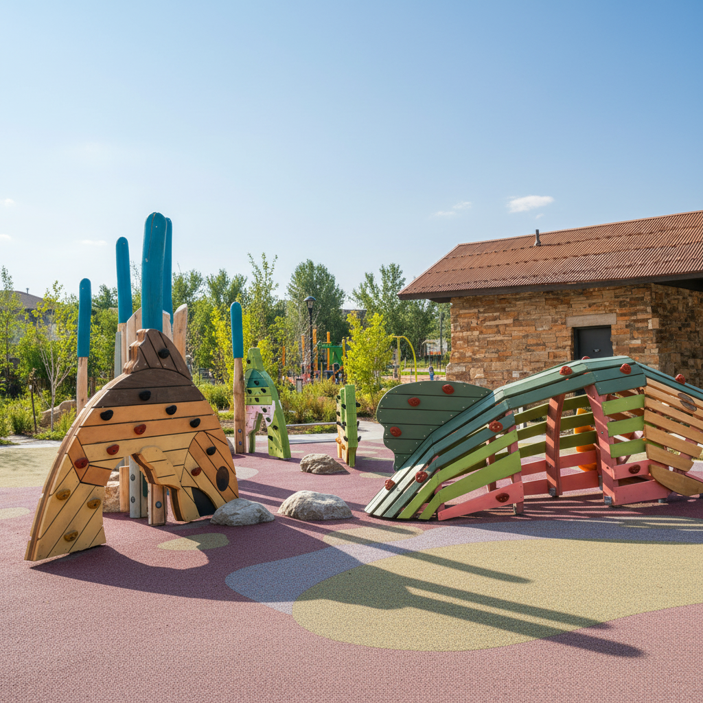 Детский игровой комплекс "Пруд"