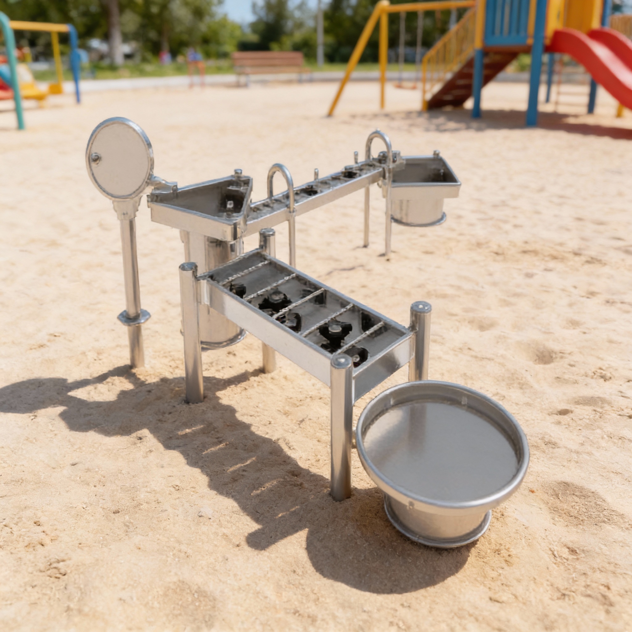 Детская площадка для игр с песком и водой Зеренбах