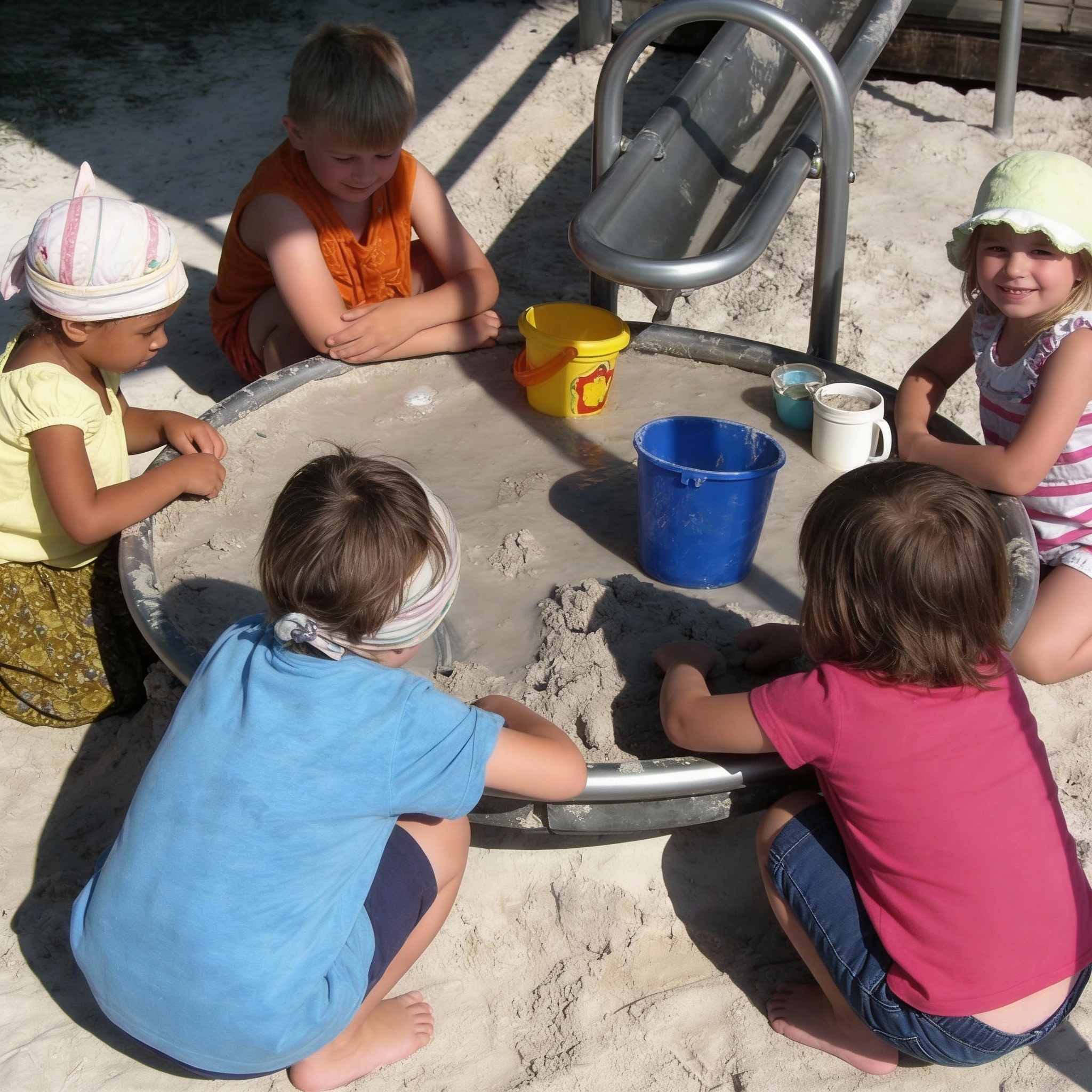 Детская площадка для игр с песком и водой Расселл