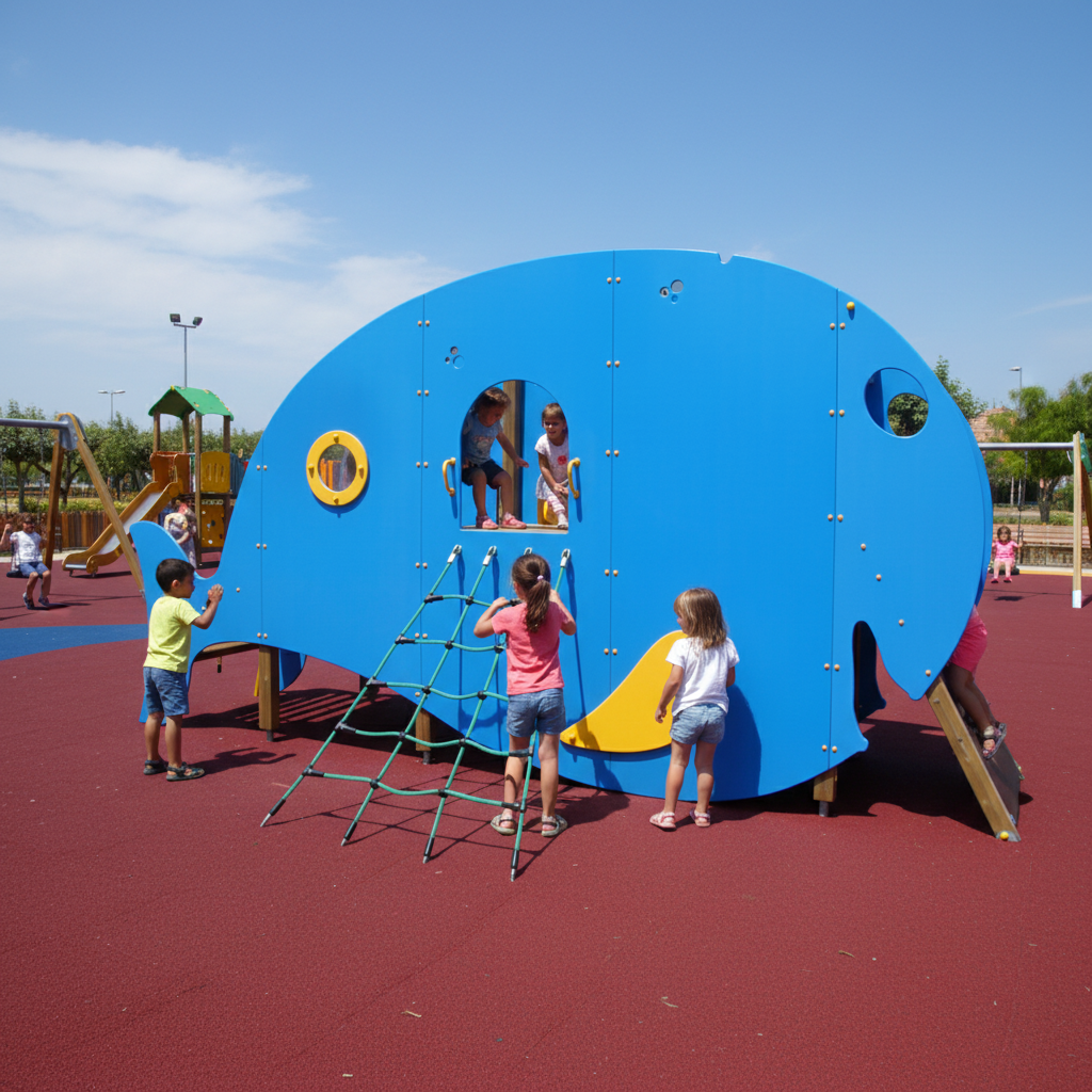 Детская игровая площадка "Большой Кит"