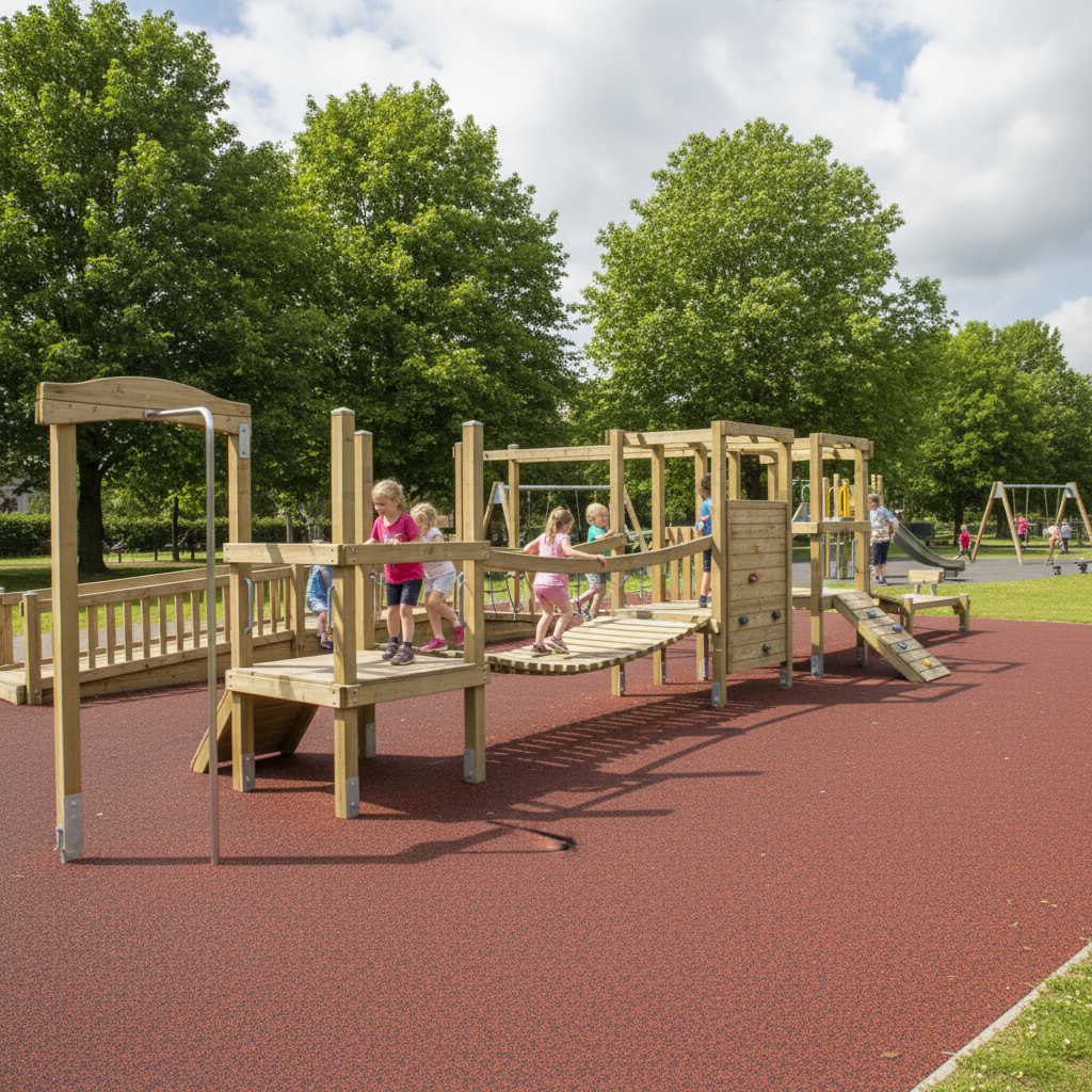 Пандусная игровая площадка Эко-биг