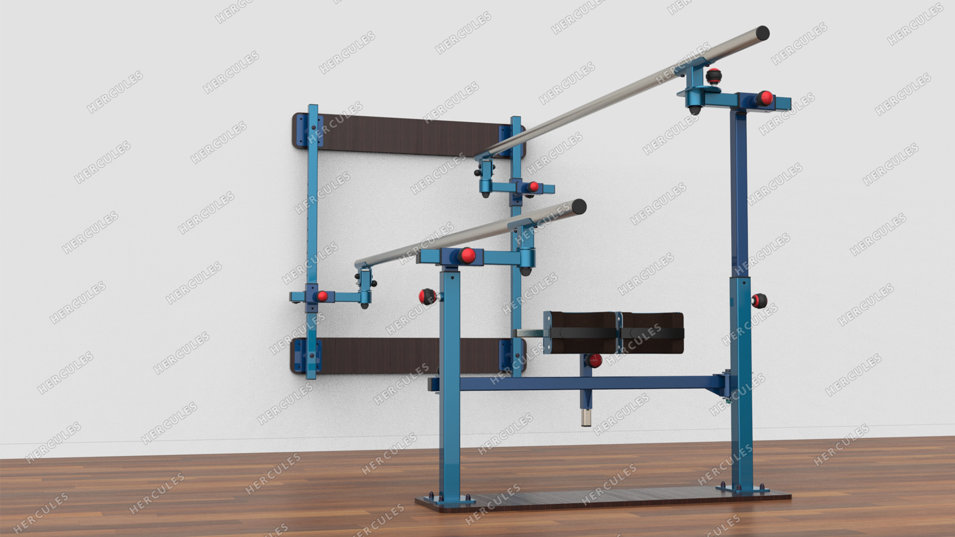 Брусья для реабилитации складываемые к стене