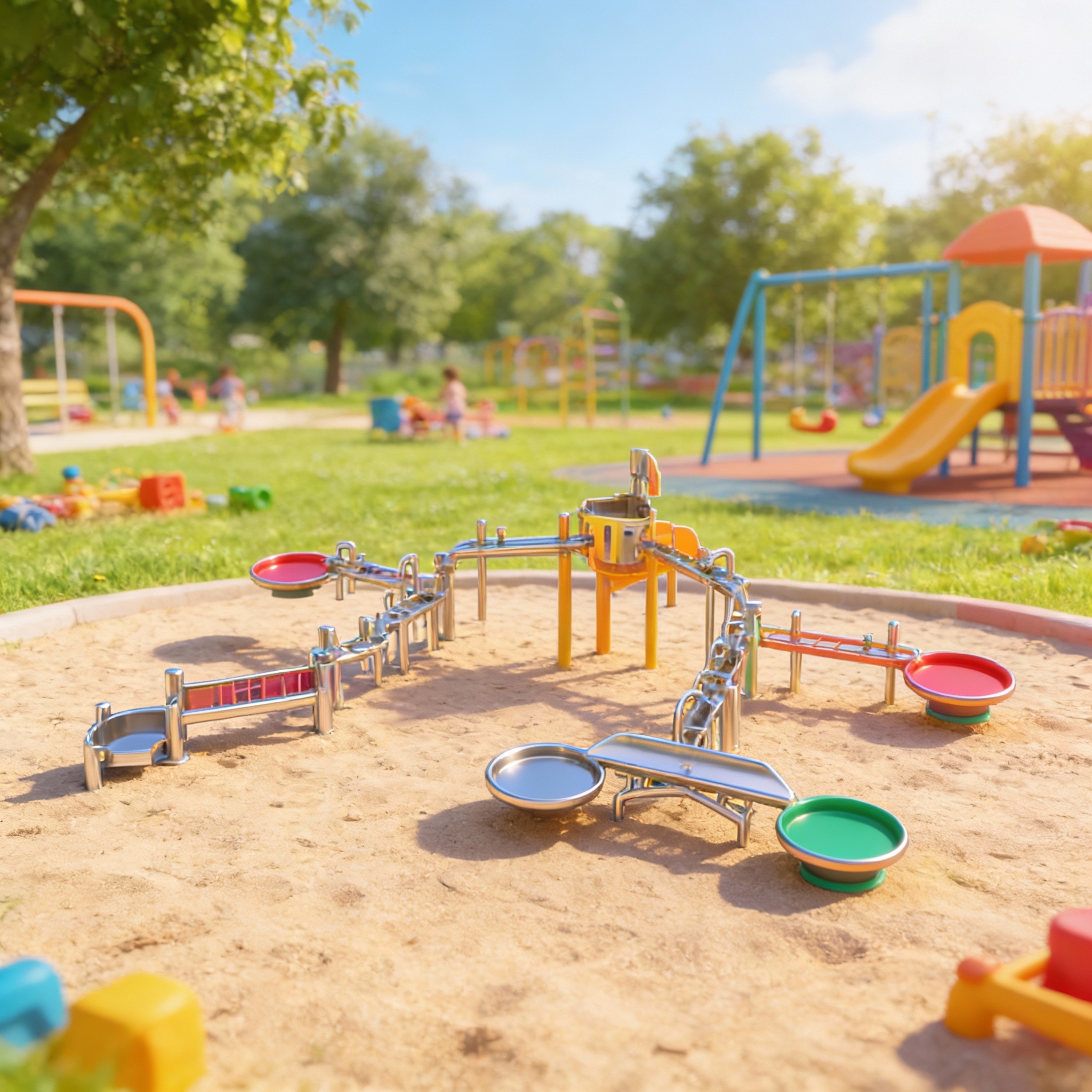 Детская площадка для игр с песком и водой Расселл