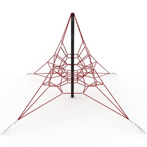 Конструкция для лазания серия "Звезда" ПД-225 (4,6х4,6х2,8)