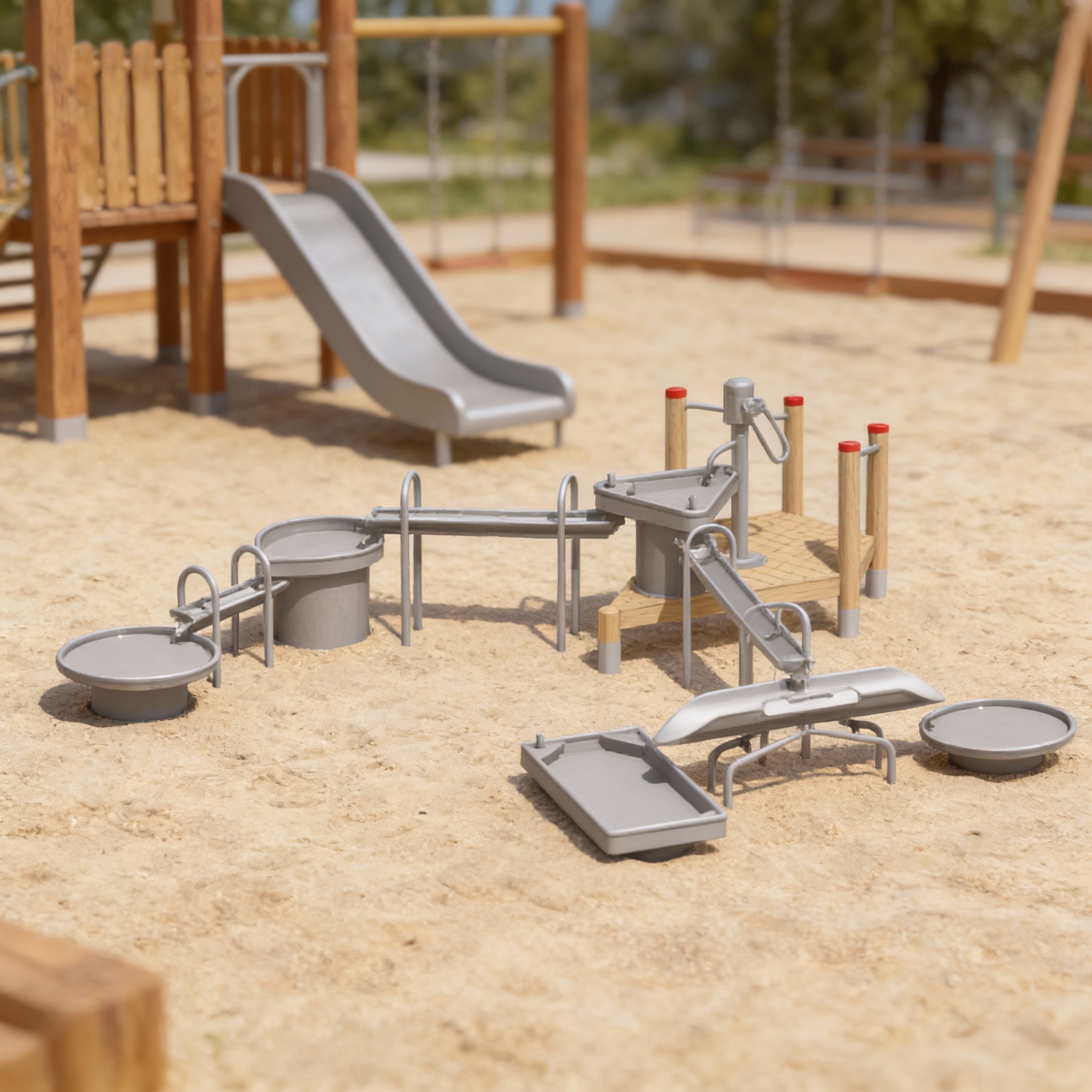 Детская площадка для игр с водой Каскад