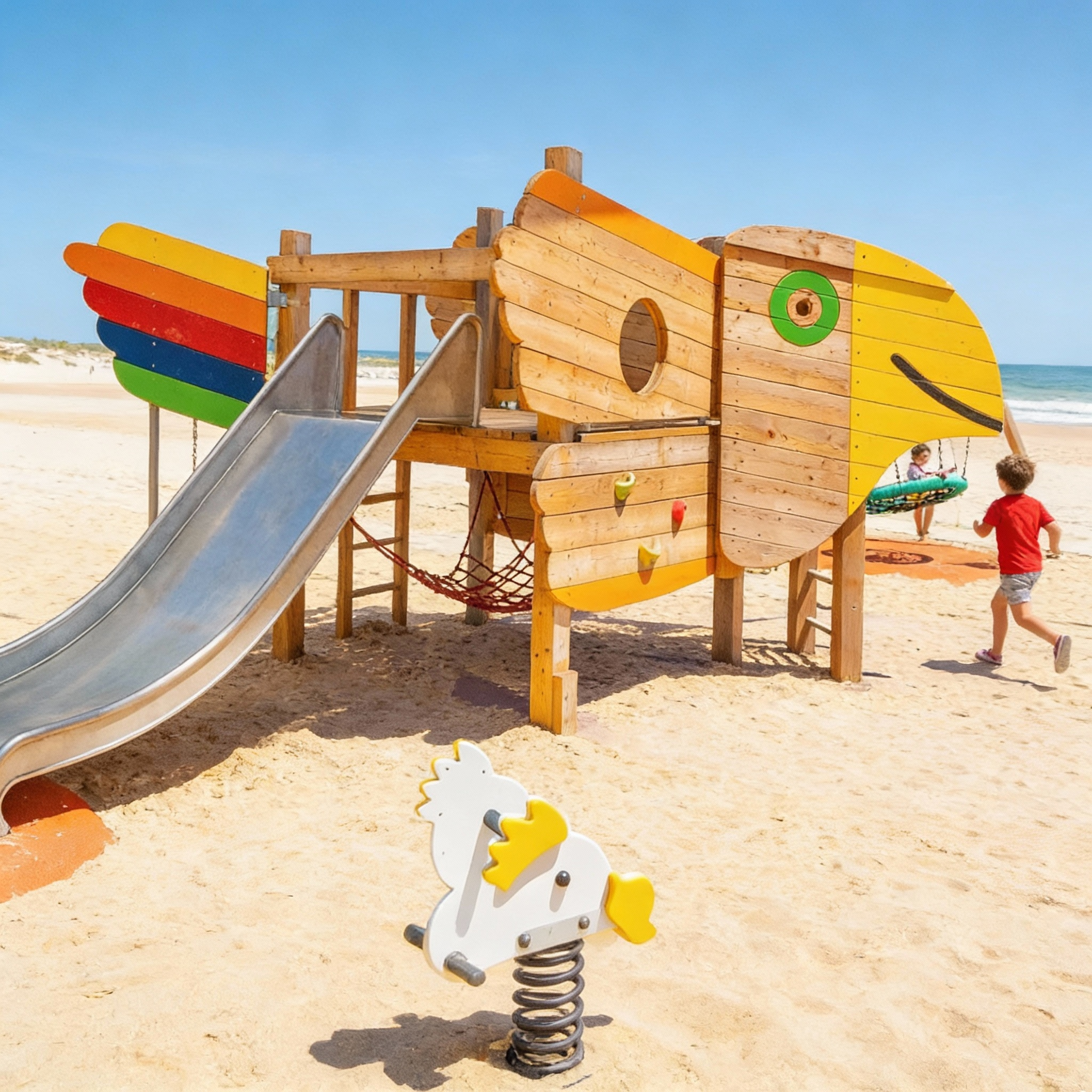 Детский игровой элемент Большая птица