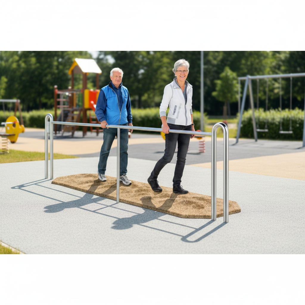 УТЭ-044П УЛИЧНЫЕ ОДНОСТОРОННИЕ БРУСЬЯ