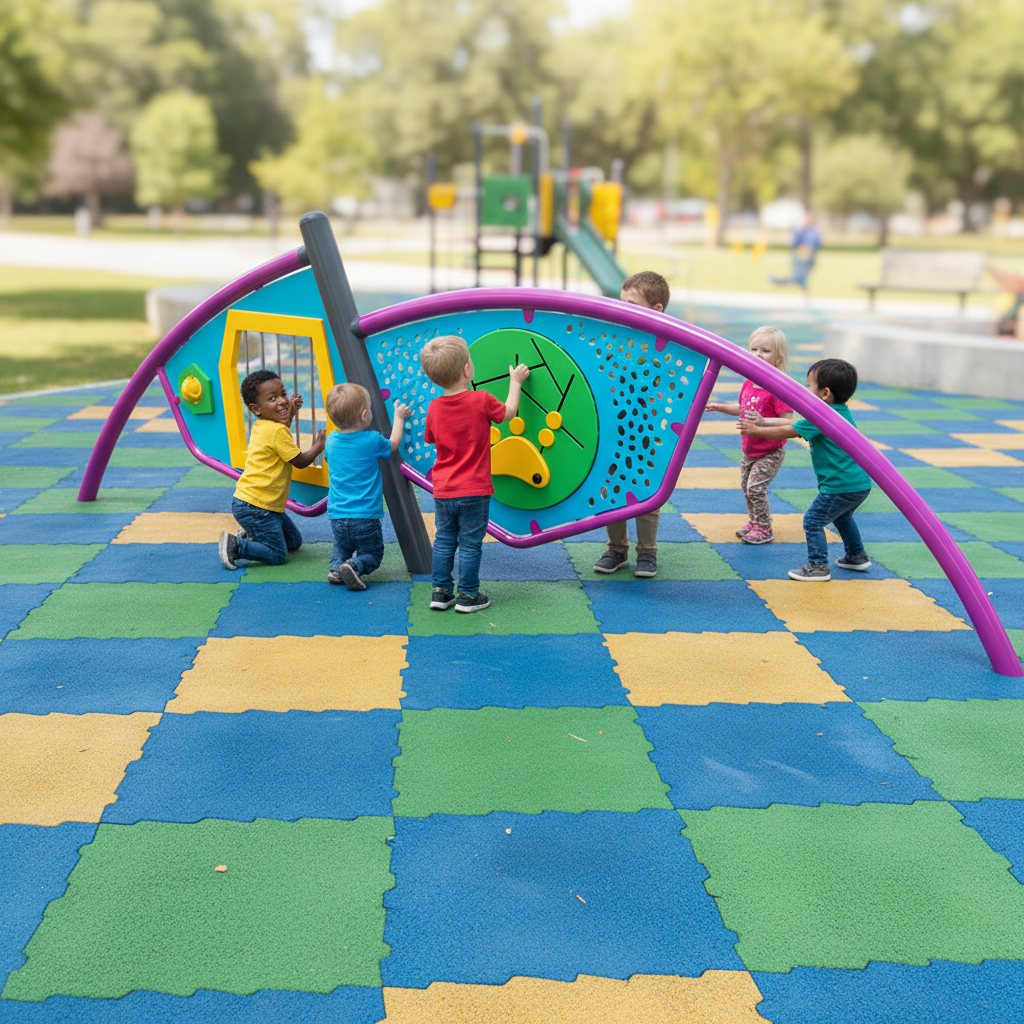 Игровая панель Цветочная поляна