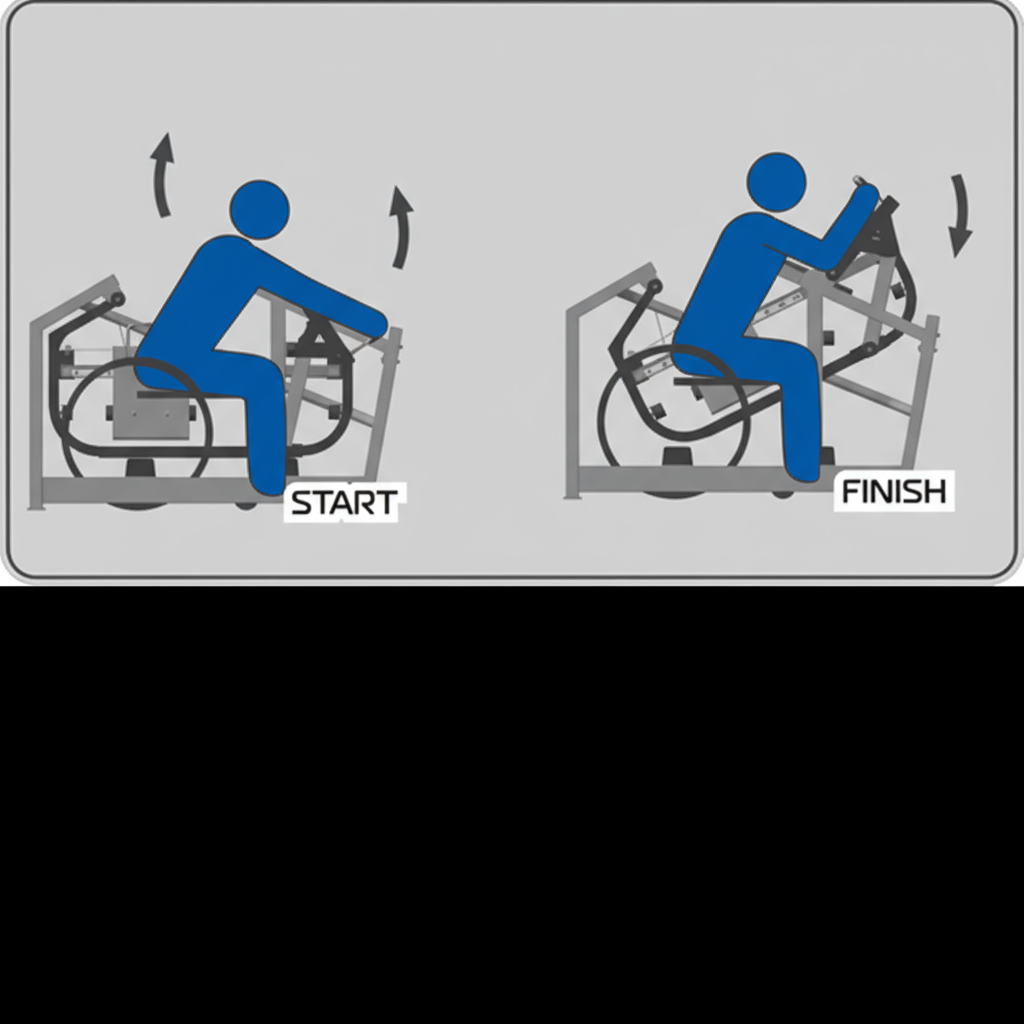 НВВ-001Z Бицепс-машина для колясочников
