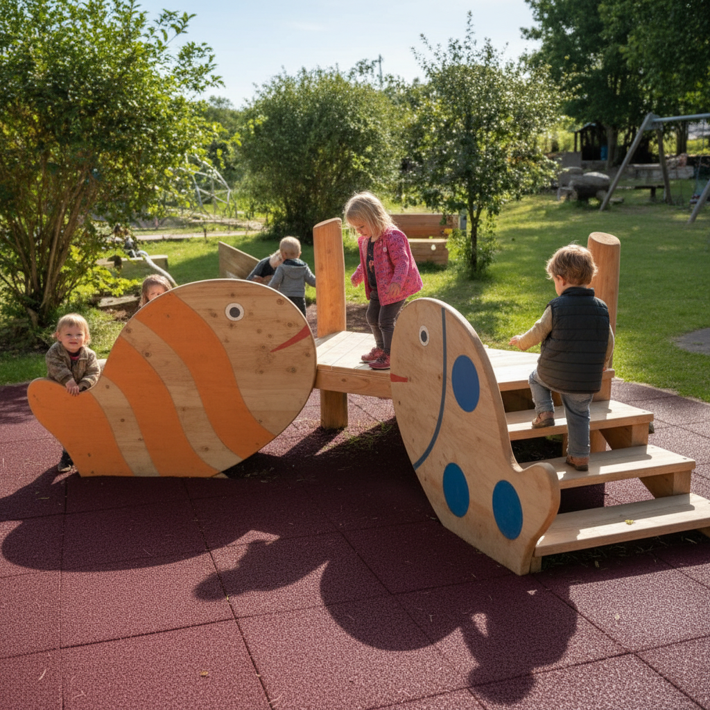 Детский игровой элемент Маленькие рыбки