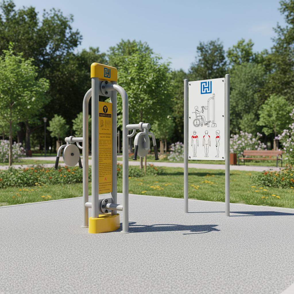 Н-006 Тренажер для плеч для занятий в коляске