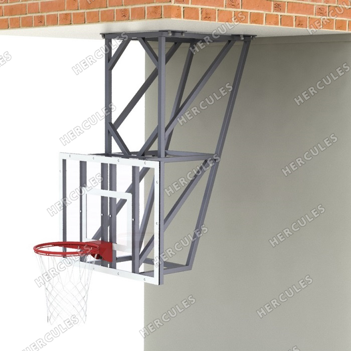 Баскетбольный щит с креплением к потолку