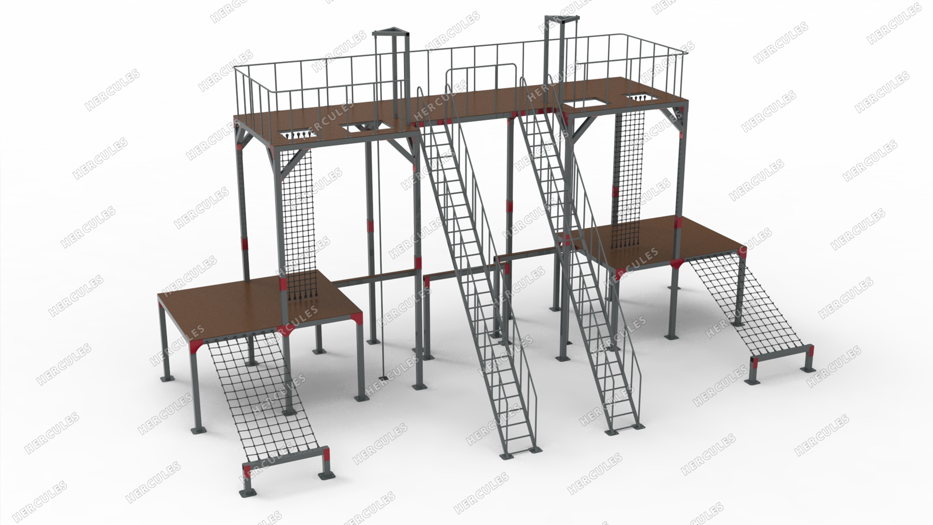 Площадка для рукопашного боя и обучения метанию холодного оружия