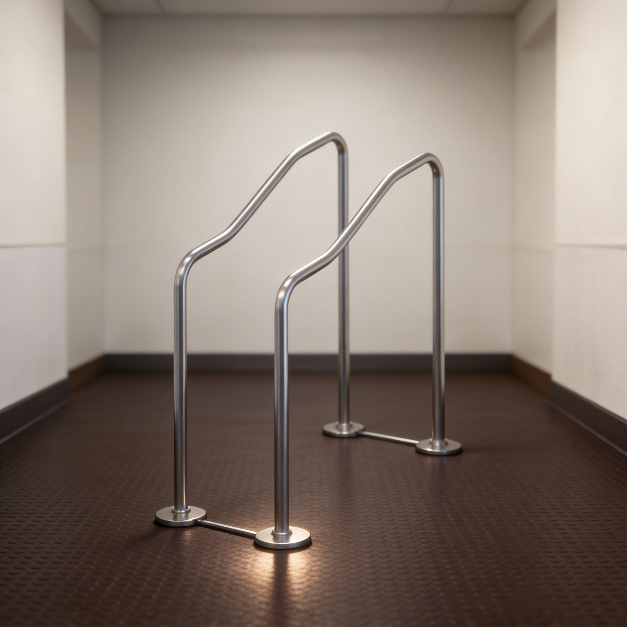 УТЭ-Z-016 Брусья наклонные из нержавеющей стали