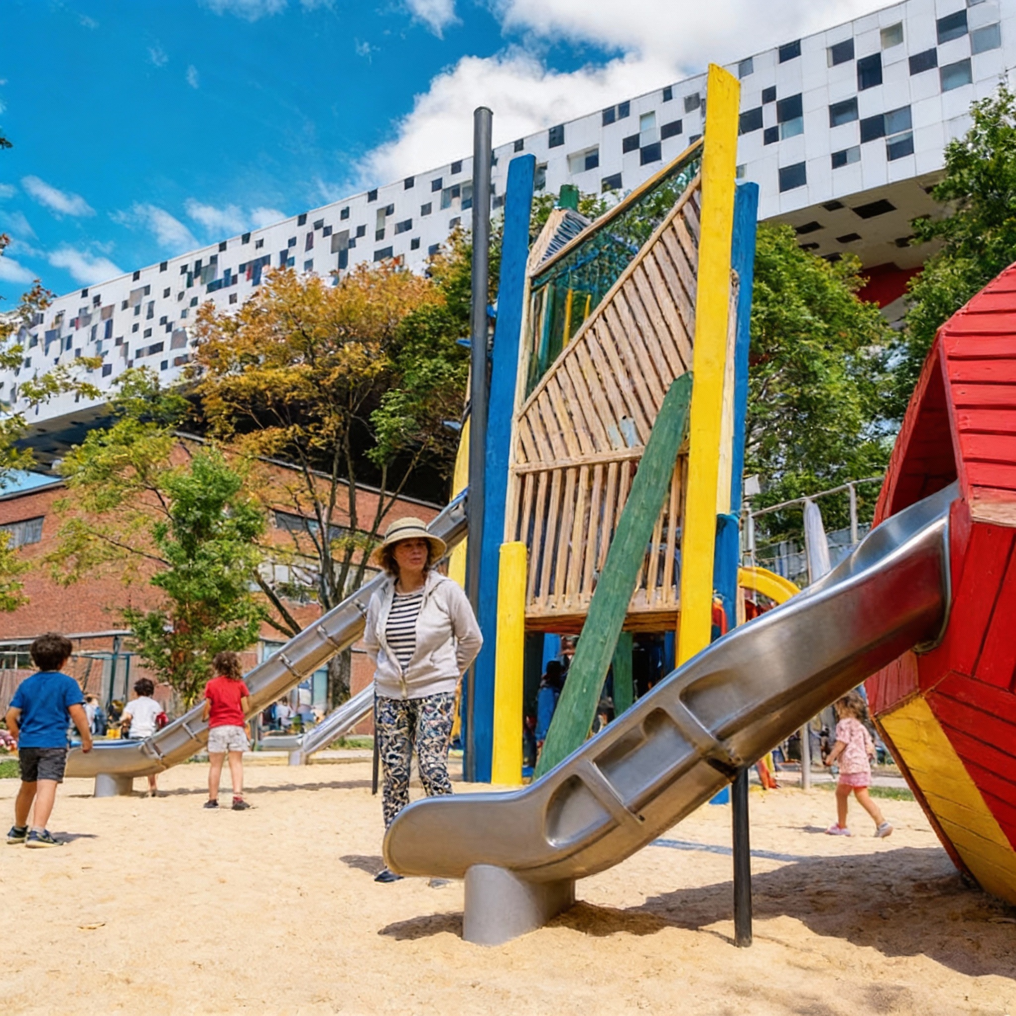 Детский комплекс для лазания "Эликсир радости"