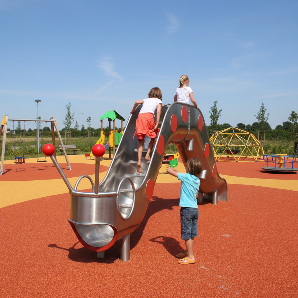 Горка Гусеница