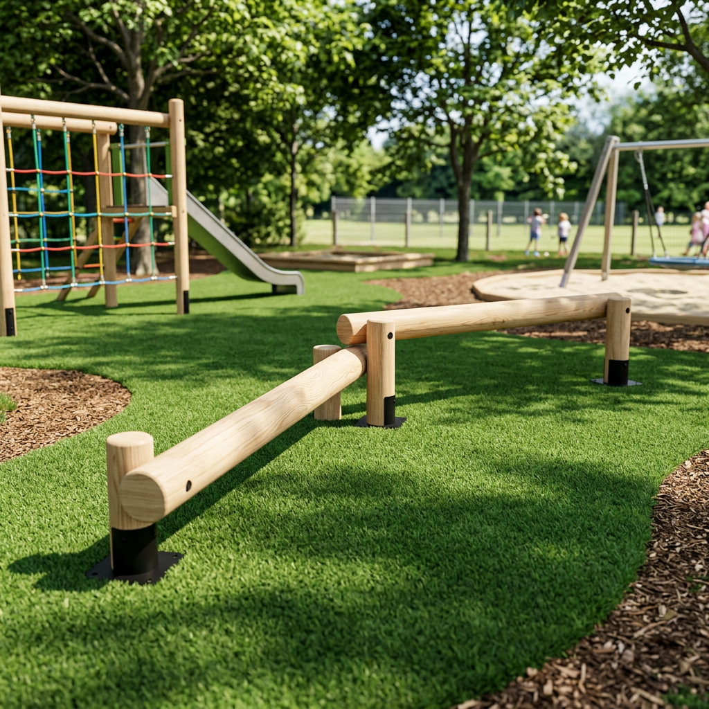 Балансировочное бревно двойное