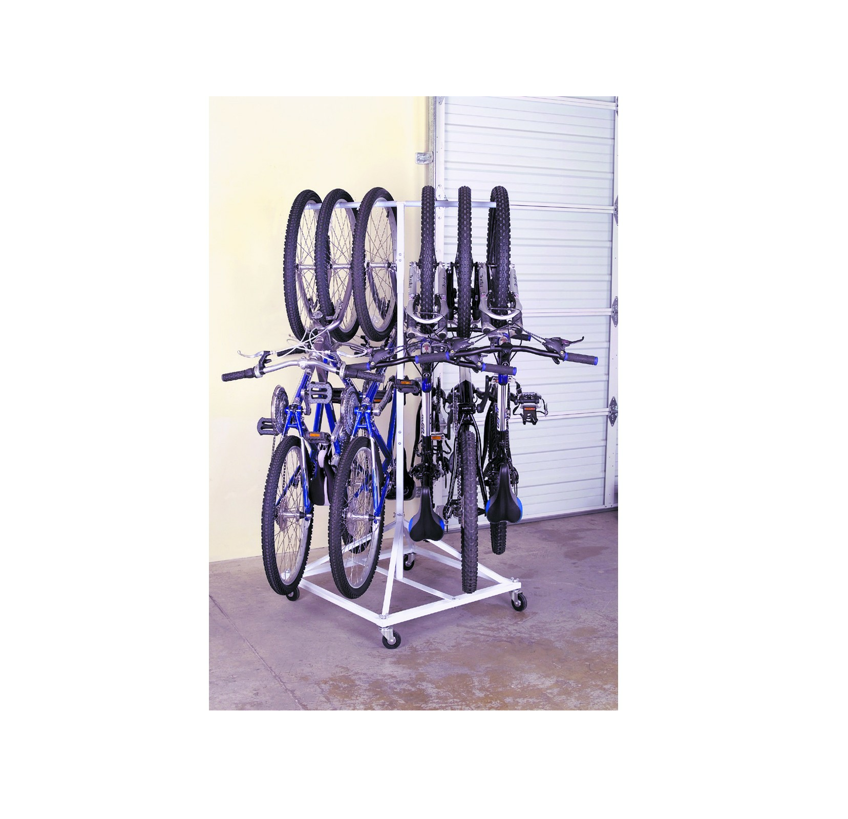 Система для хранения велосипедов на 6 мест мобильная