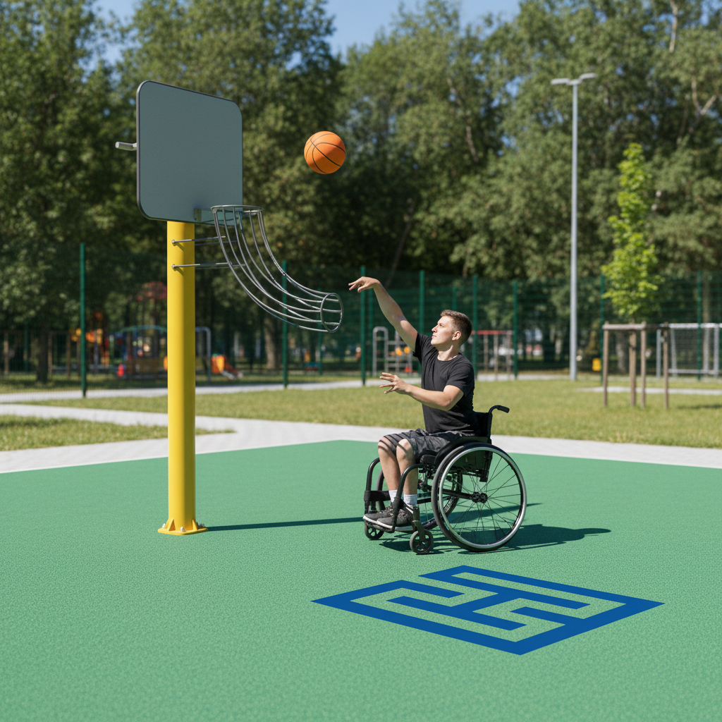 ZV-024 Баскетбольный щит для колясочников