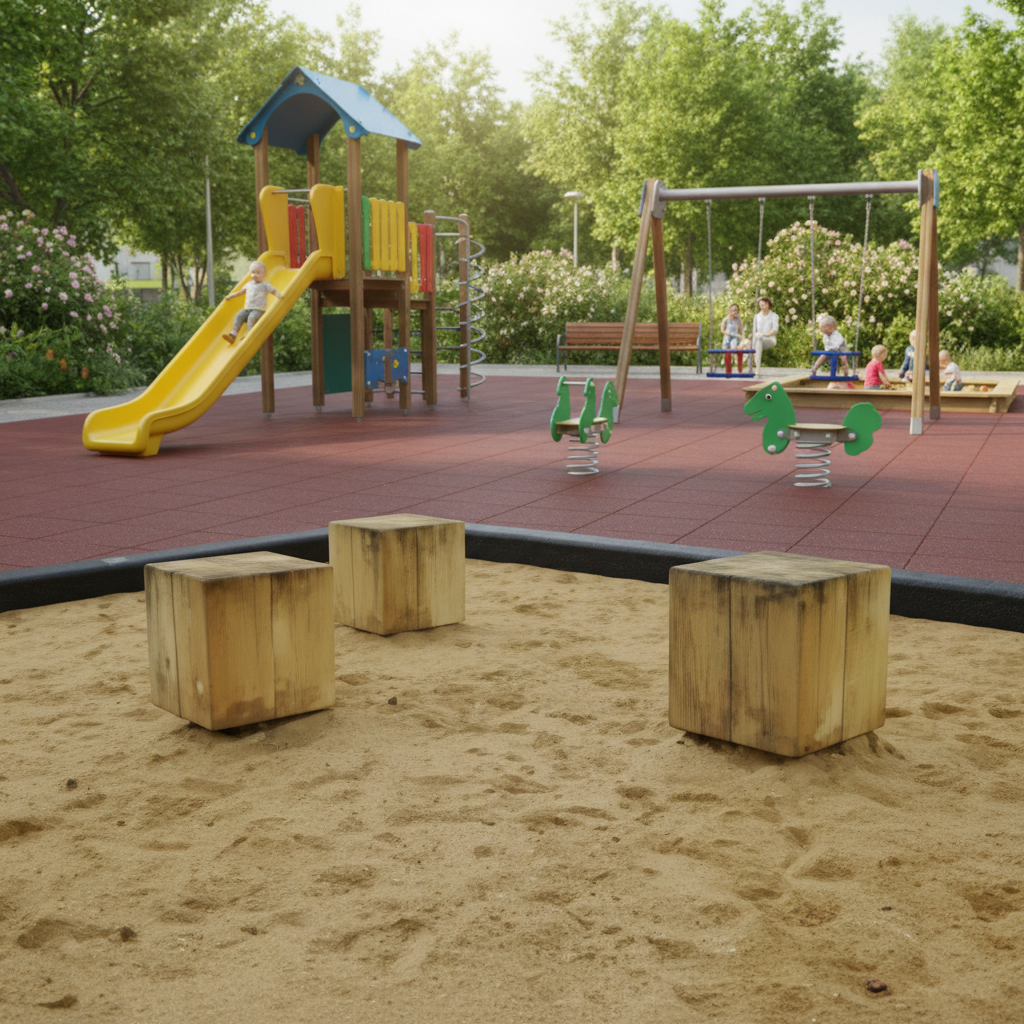 Сиденье Песочный кубик