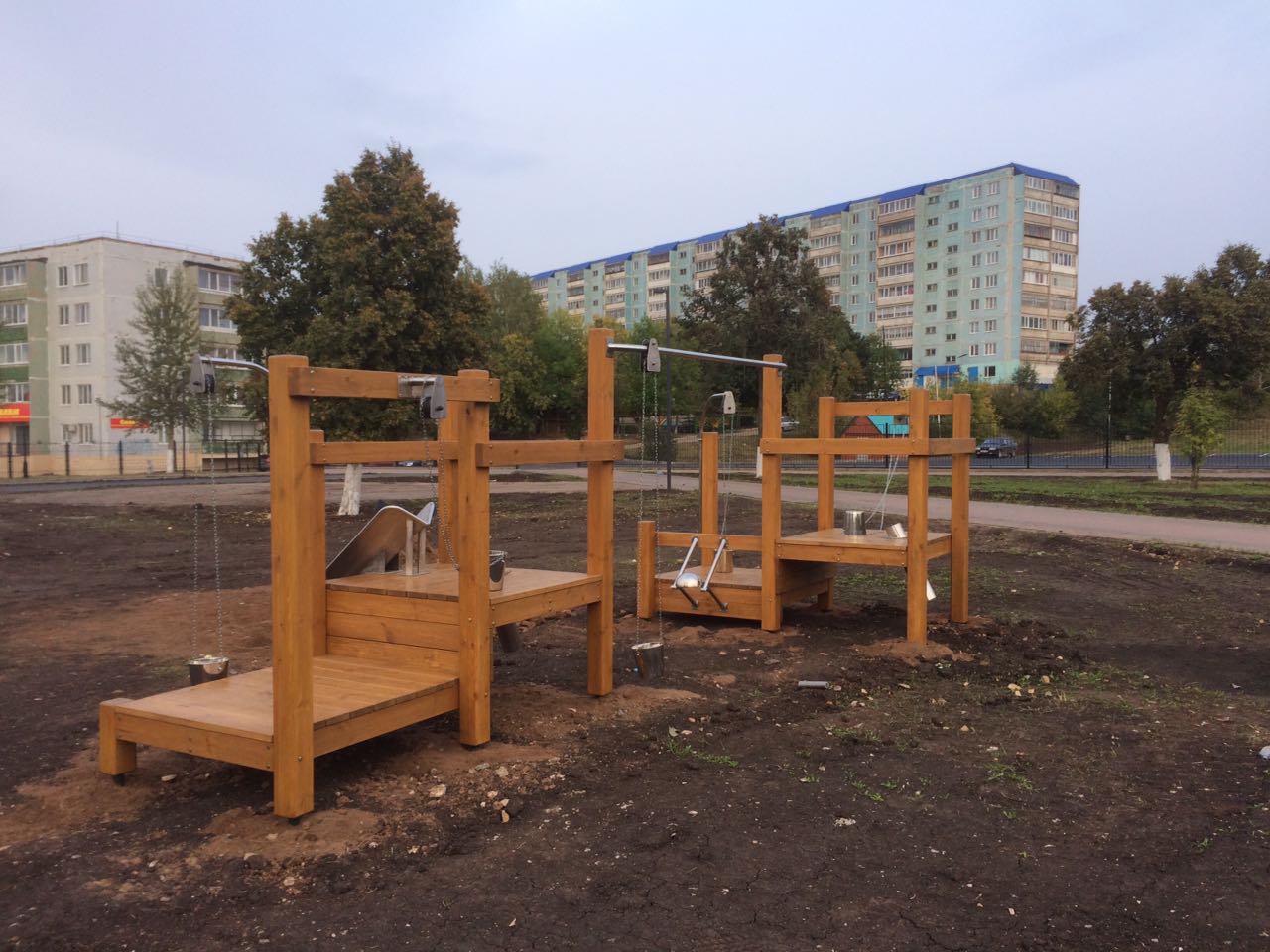 Комплекс для игр с песком - 1 комплект