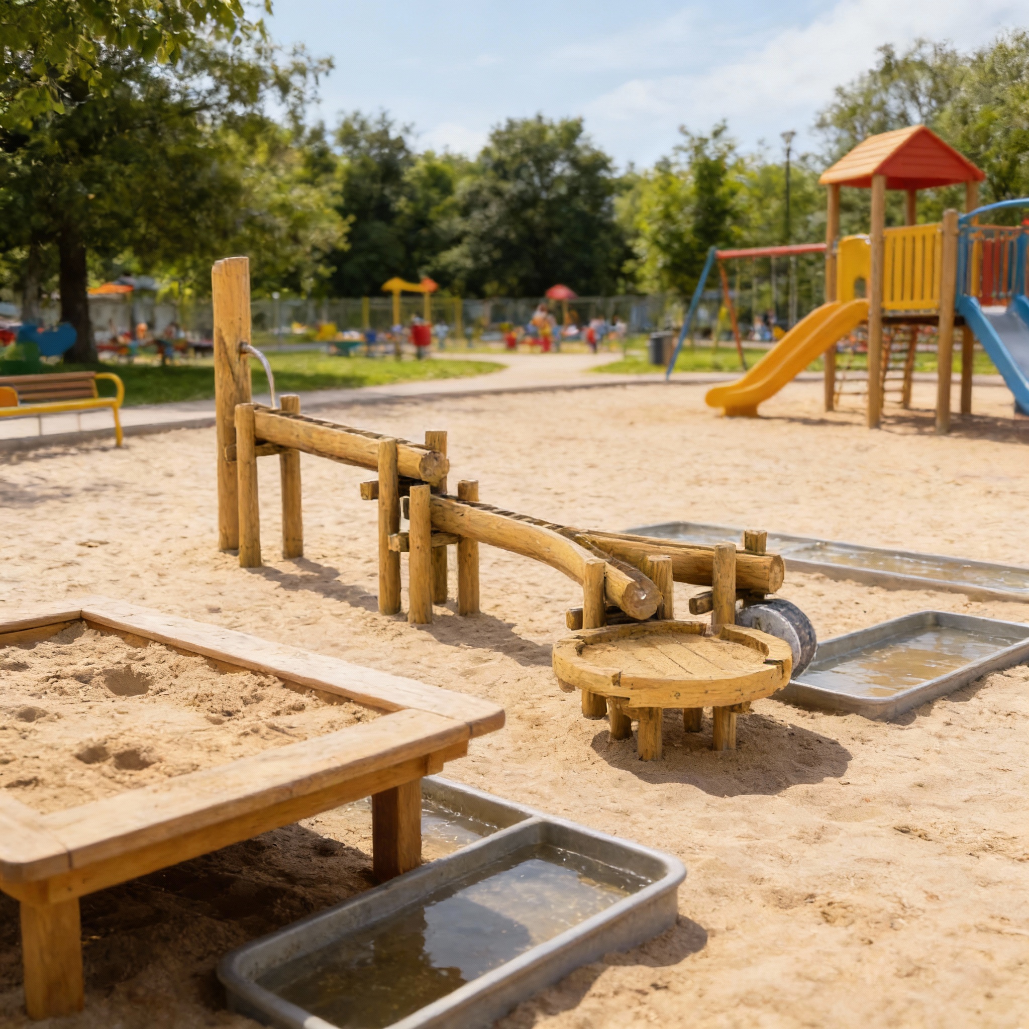 Детская площадка для игр с песком и водой Ваилуа