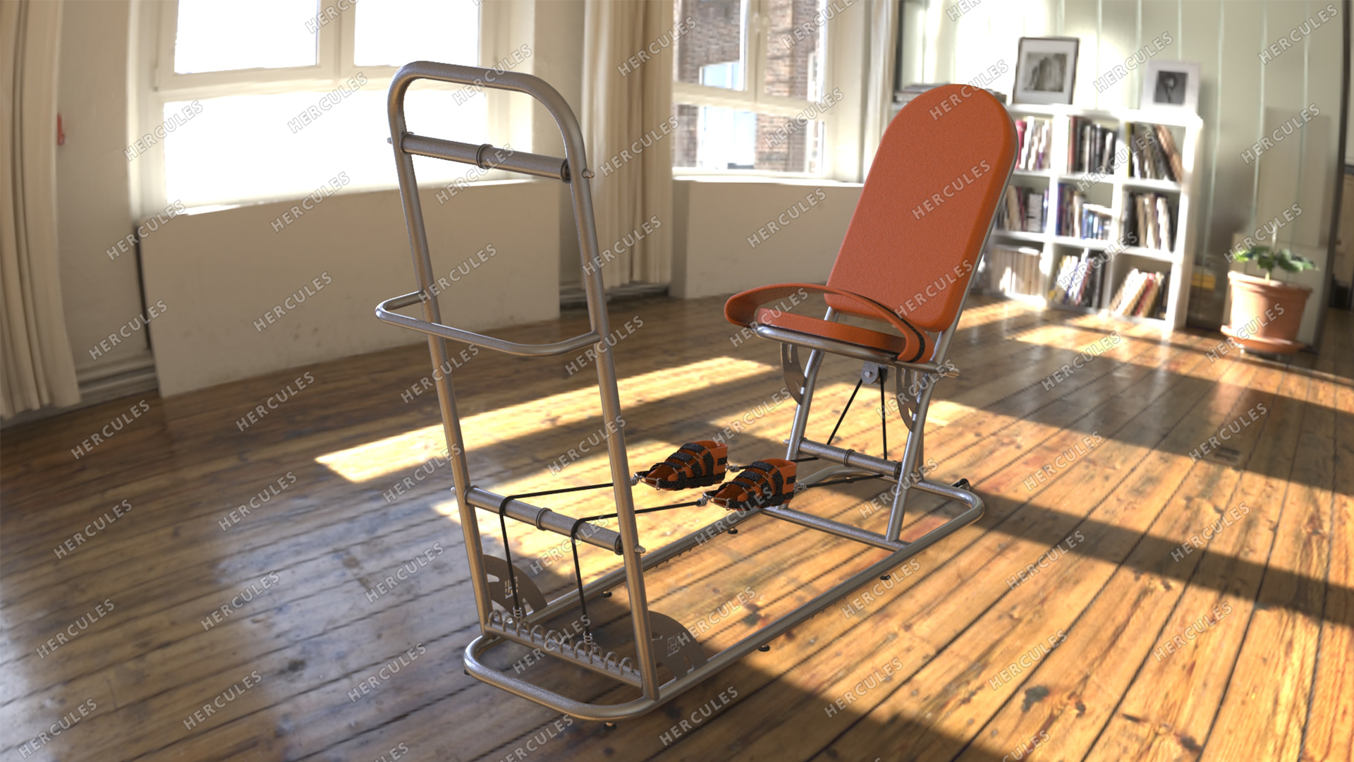 Механо-терапевтический тренажер для ног (реабилитация после инсульта)