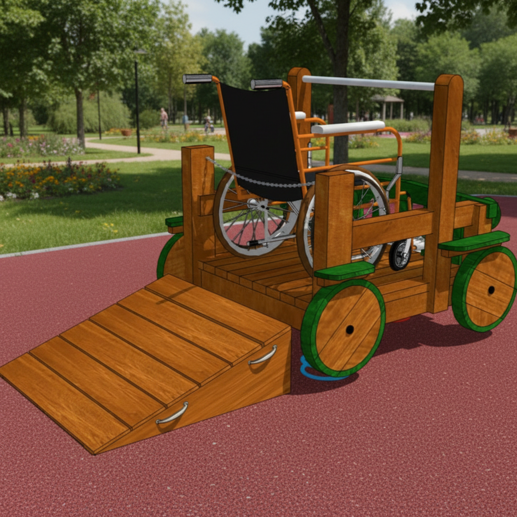 Качалка для кресла-коляски Автомобиль