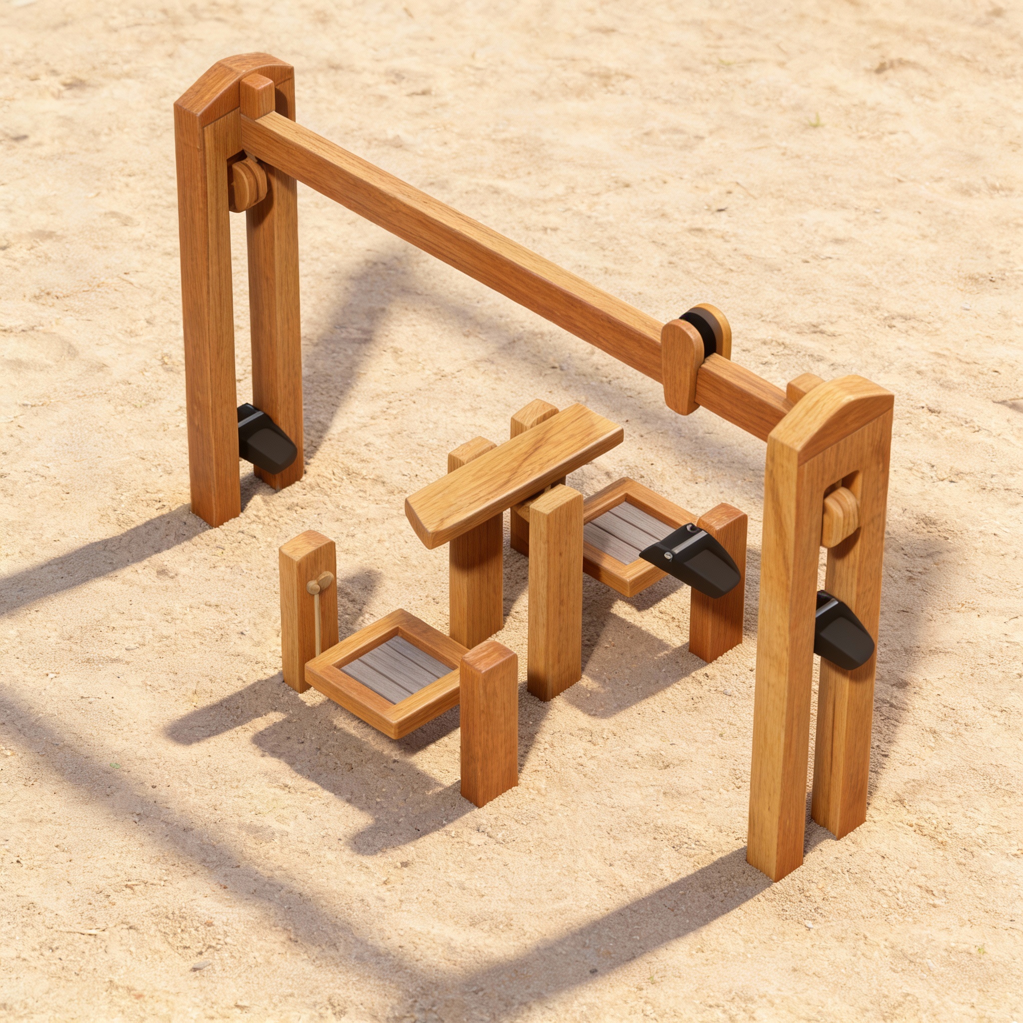 Комплекс для игр с песком "Станция пересыпки"