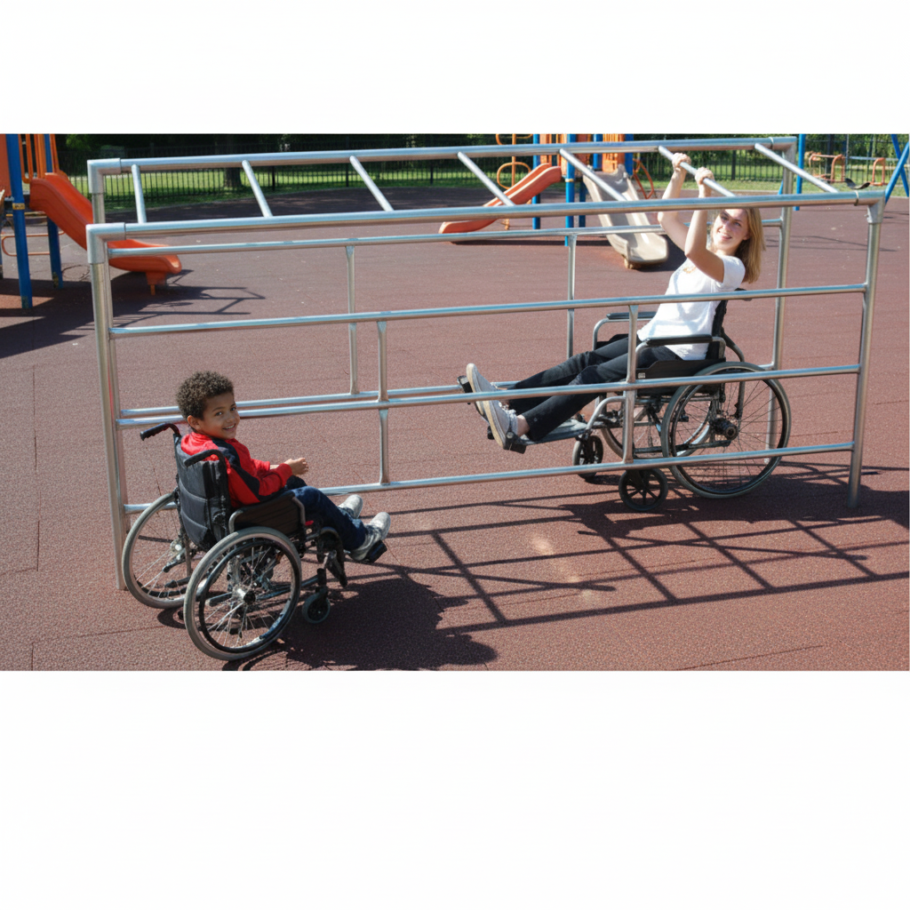 Рукоход для занятий в инвалидном кресле