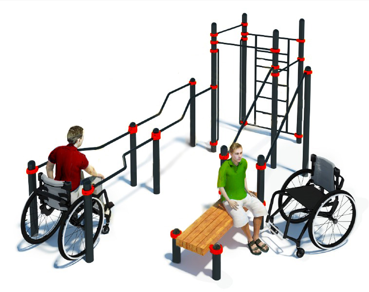 W-7.03 Комплекс для инвалидов-колясочников TRANING