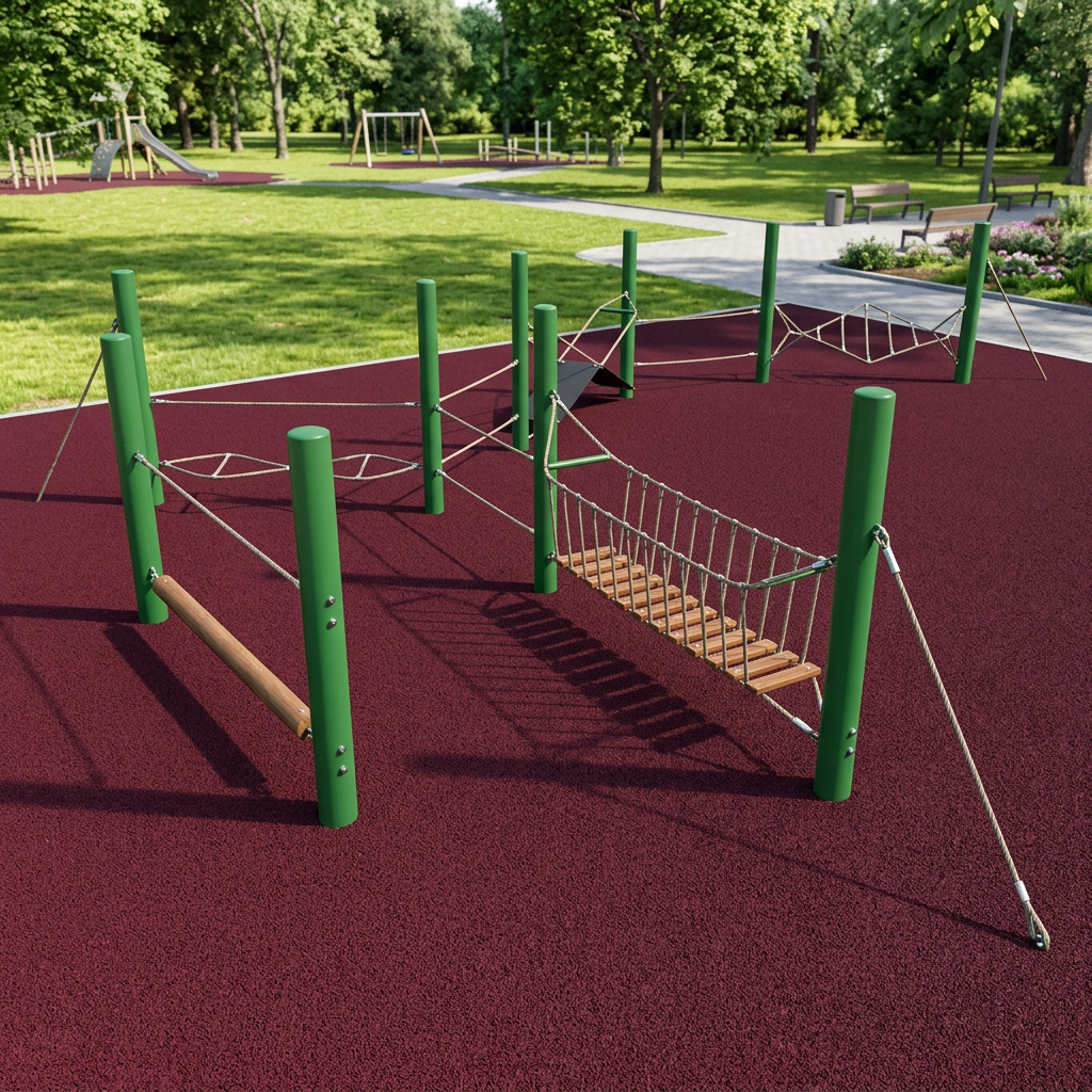 Канатная полоса препятствий v.1