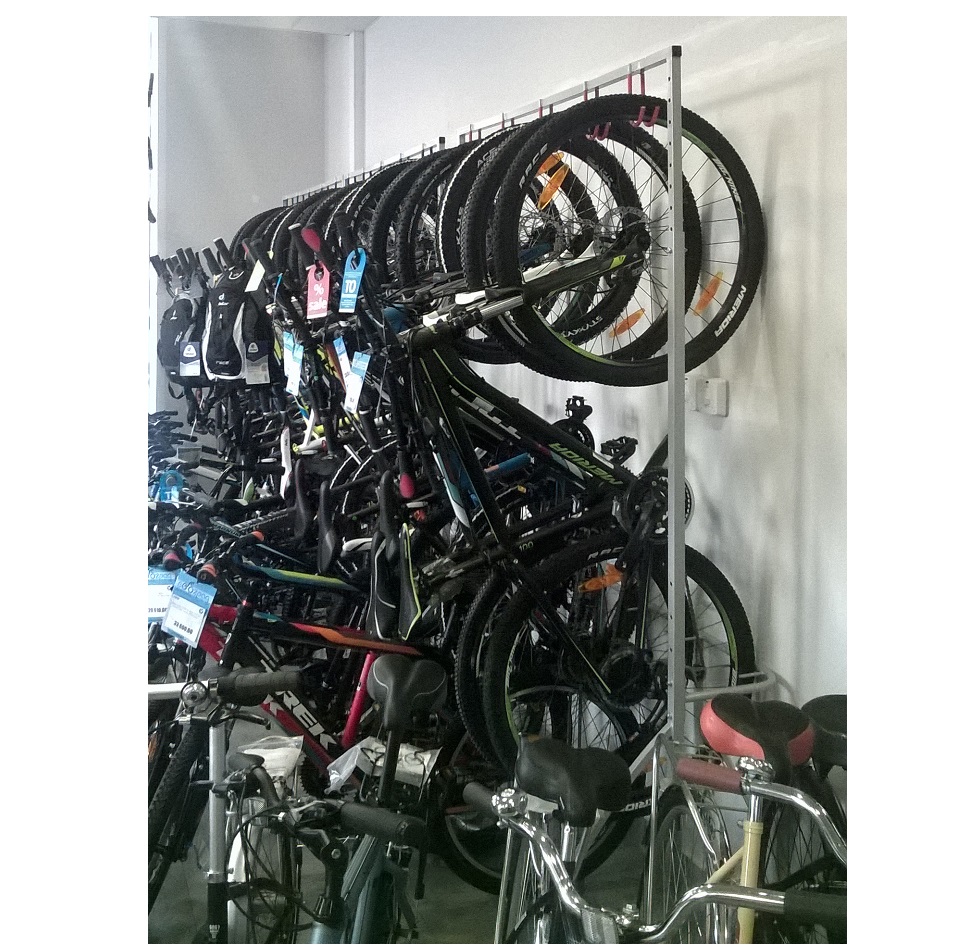 Стойка для хранения велосипедов на складе