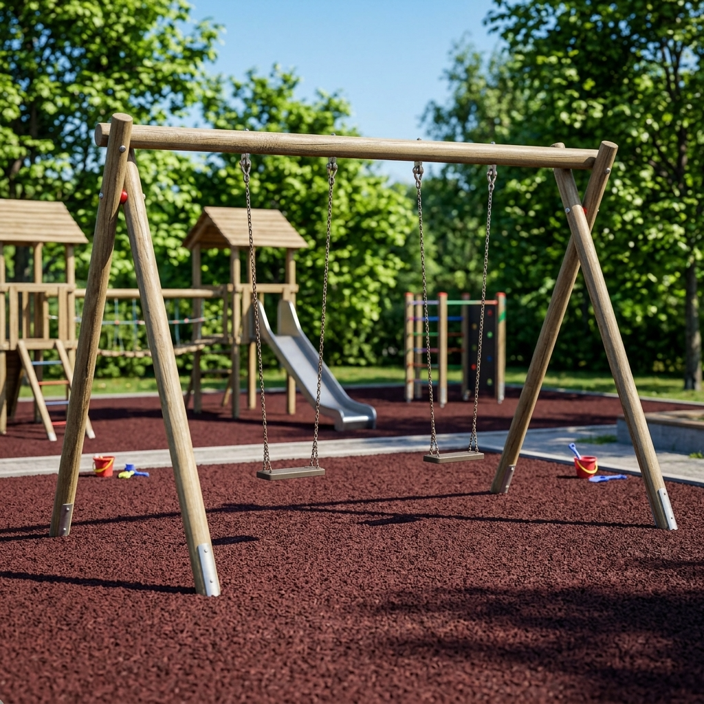 Качели двухместные