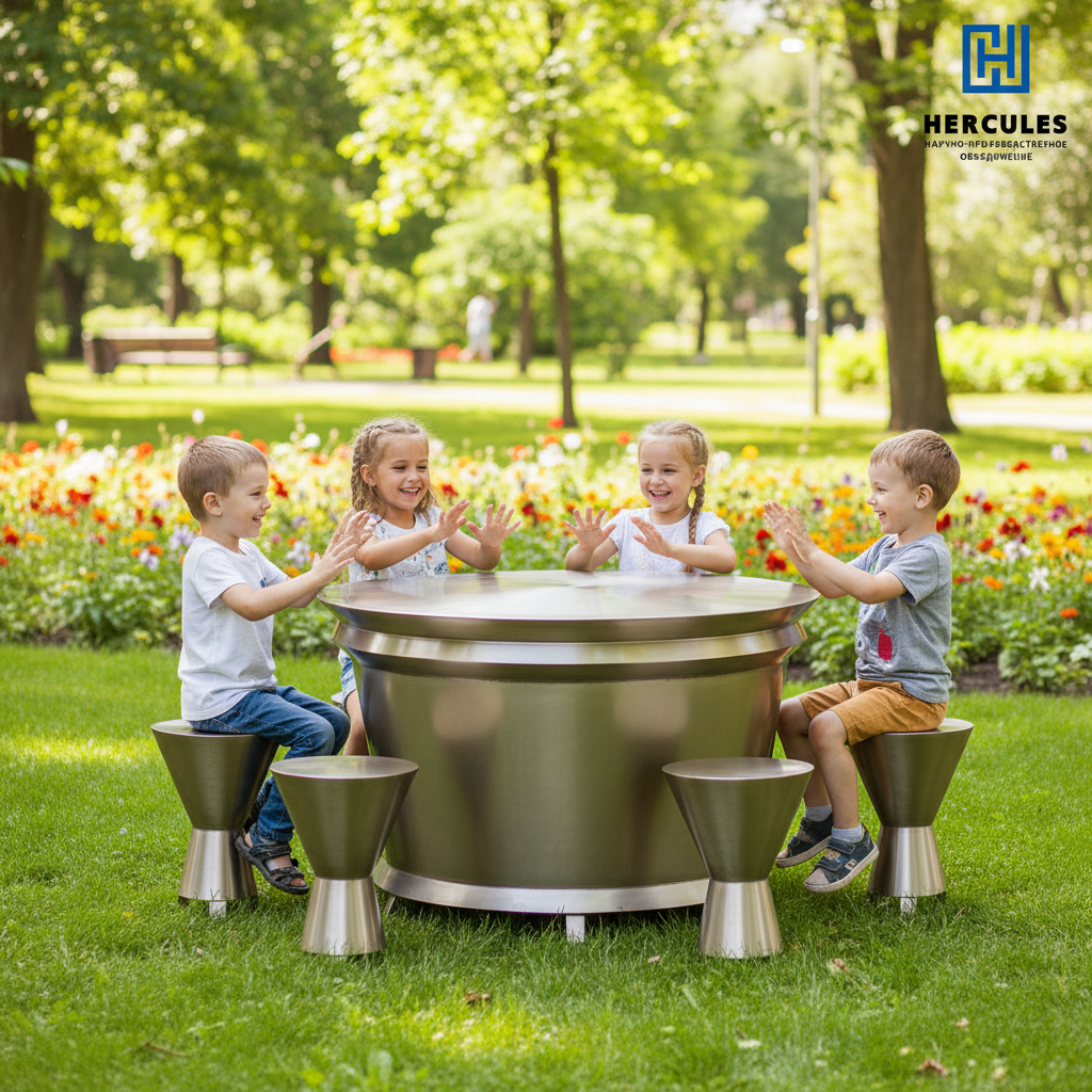 Барабан уличный большой