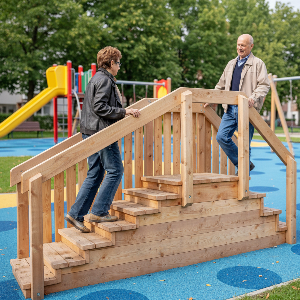 Тренажер для пожилых Горка Эко