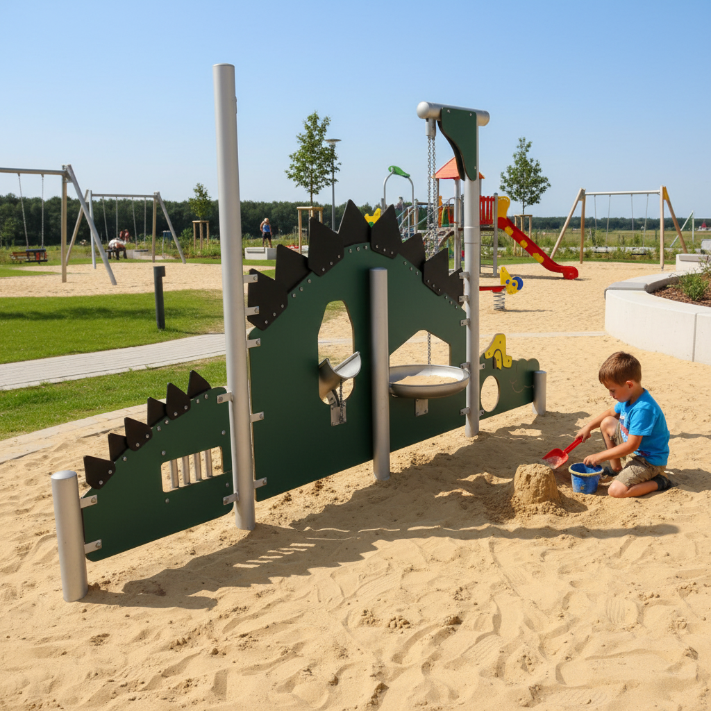 Комплекс для игр с песком "Крокодил"