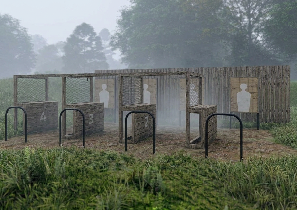 Площадка для метания холодного оружия