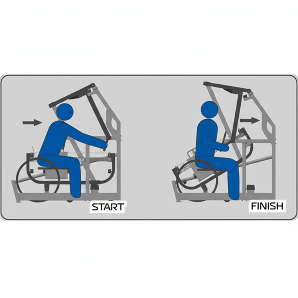 НВВ-003Z Тяга с упором в грудь для колясочников