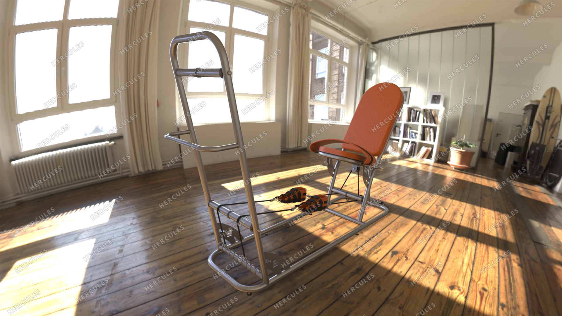 Механо-терапевтический тренажер для ног (реабилитация после инсульта)