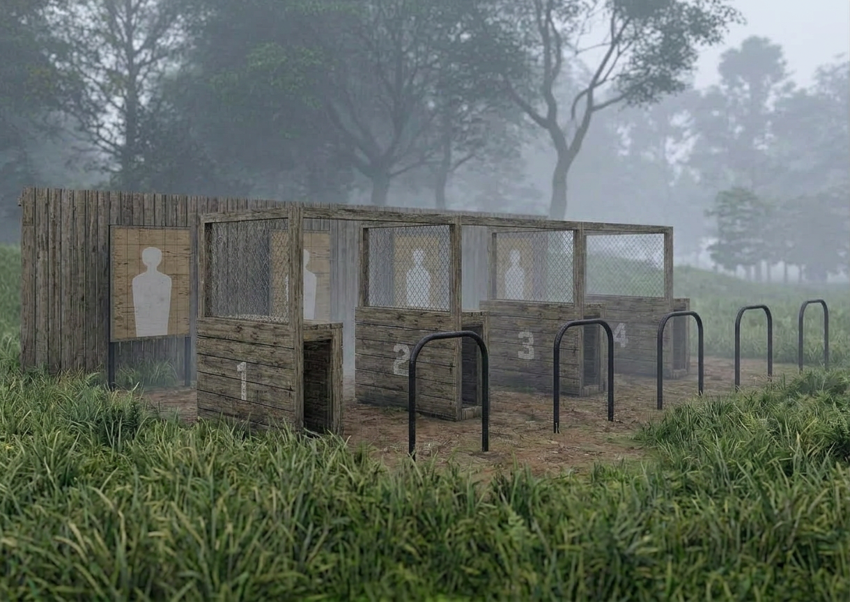 Площадка для метания холодного оружия