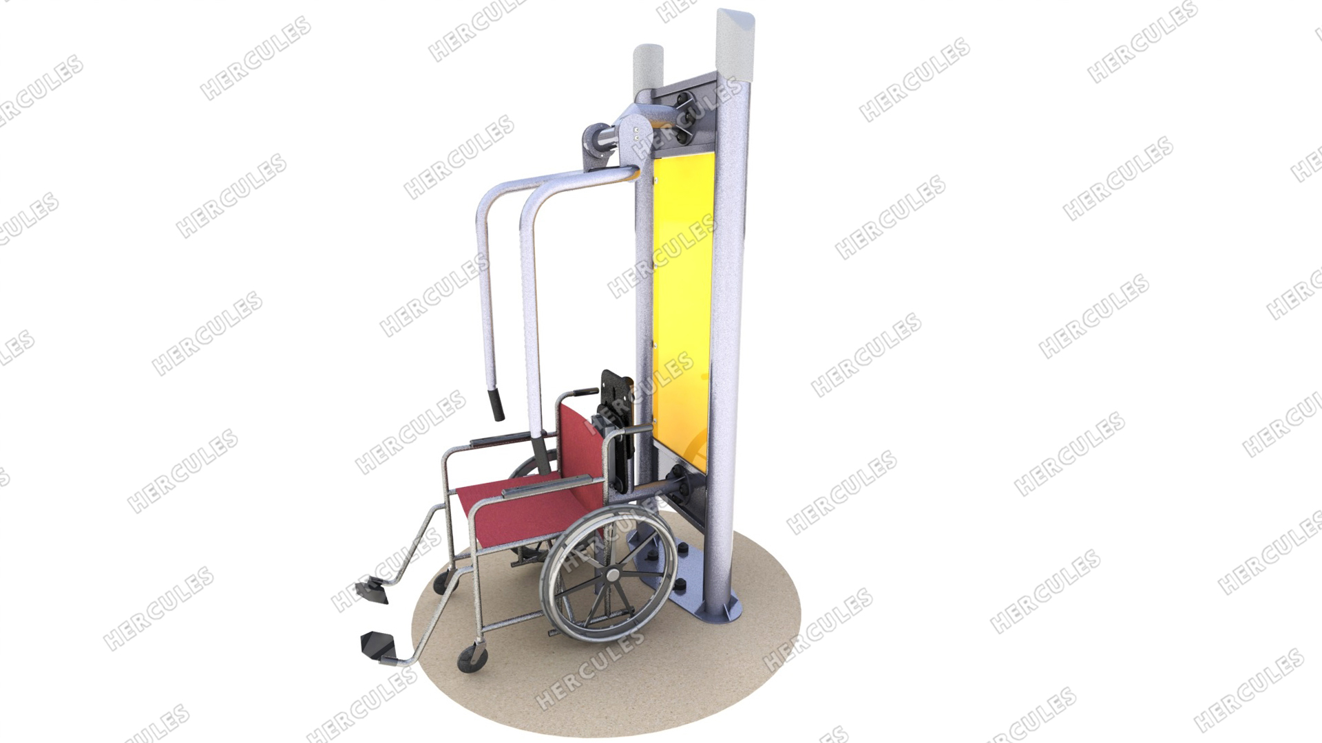 ZV-028 Жим от груди для здоровых людей и колясочников