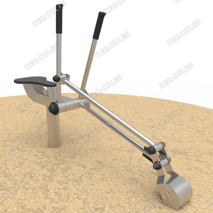 Песочный экскаватор стационарный (нержавеющая сталь)