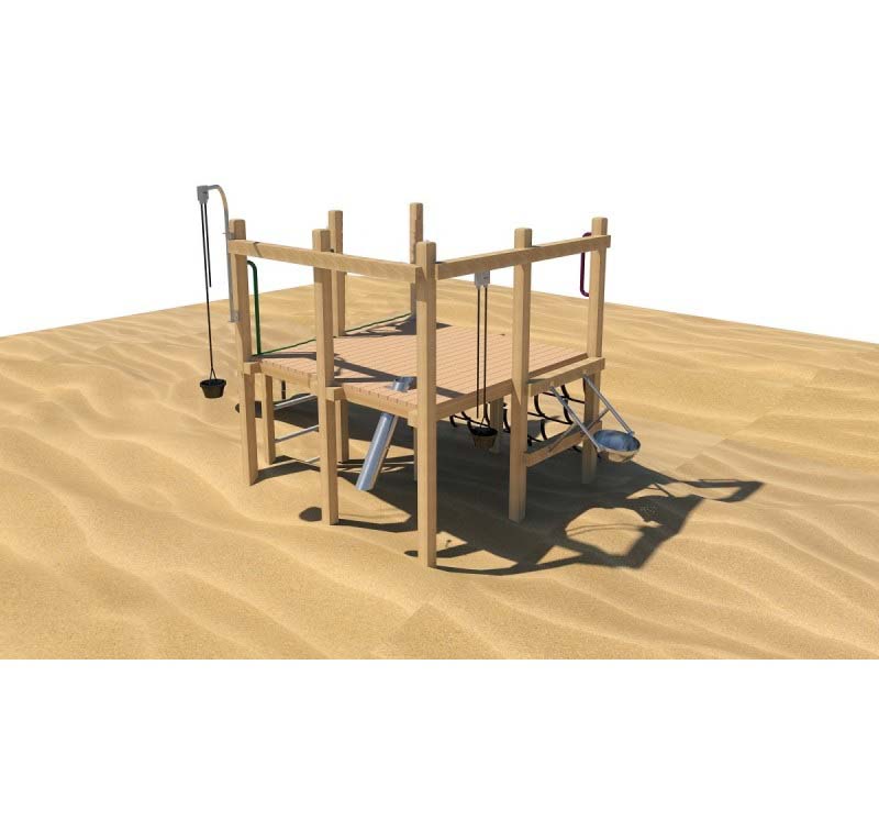 Площадка для игр с песком Кубик
