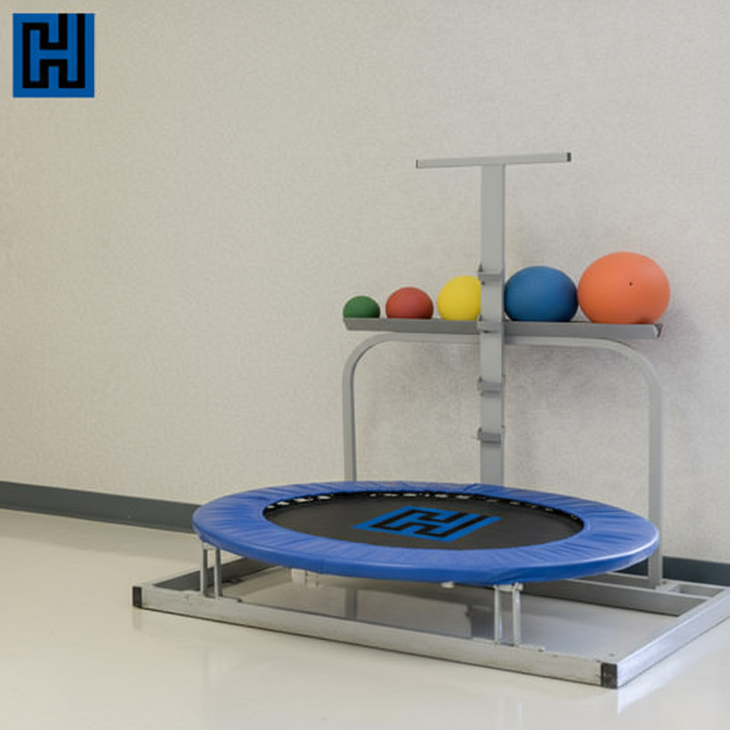 Батут-мишень реабилитационный стационарный для медболов